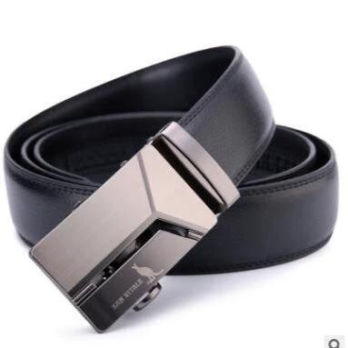 Fashionable And Minimalist Men's Leather Belt by GJG Denim