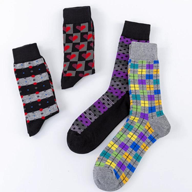 Men's Mid-calf Length Sock by GJG Denim