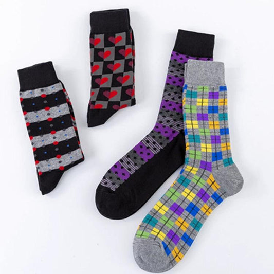 Men's Mid-calf Length Sock by GJG Denim