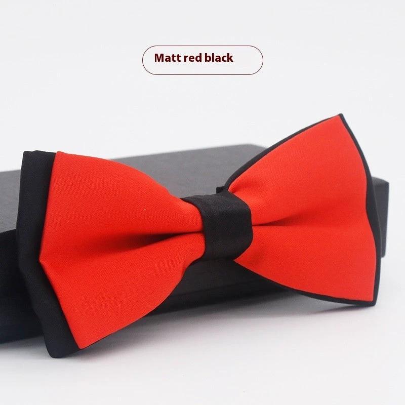 Men's Solid Color Bow Tie by GJG Denim