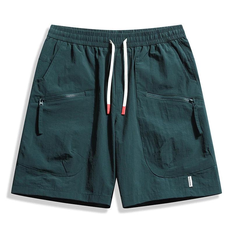 Large Pocket Men's Five-inch Shorts by GJG Denim