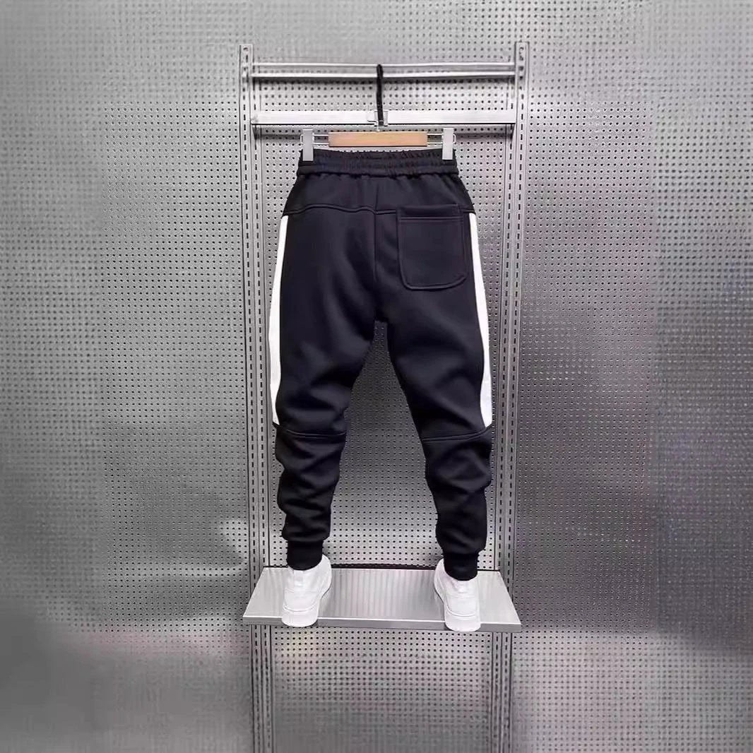Casual Jogger Pants With Elastic Waistband For Men by GJG Denim