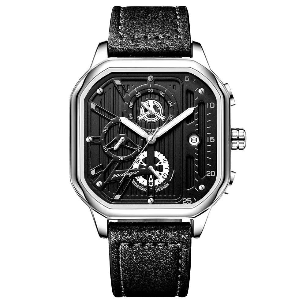 Men's Multifunctiona Belt Style Quartz Watch by GJG Denim