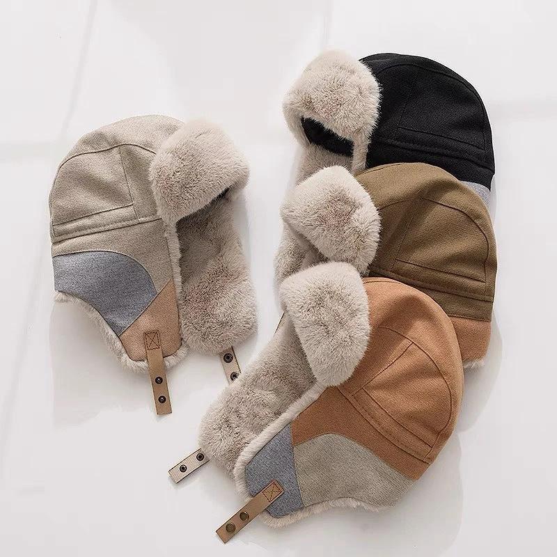 Men's Cold-proof Fleece-lined Warm Hat by GJG Denim