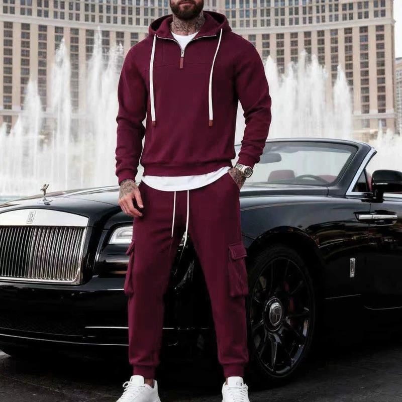 Men's Hoodie And Sweatpants Set by GJG Denim