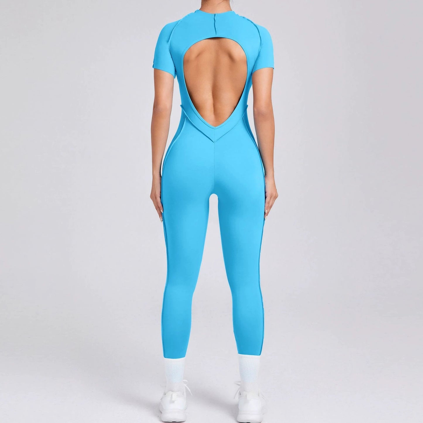 One-piece Sports Yoga Jumpsuit by GJG Denim