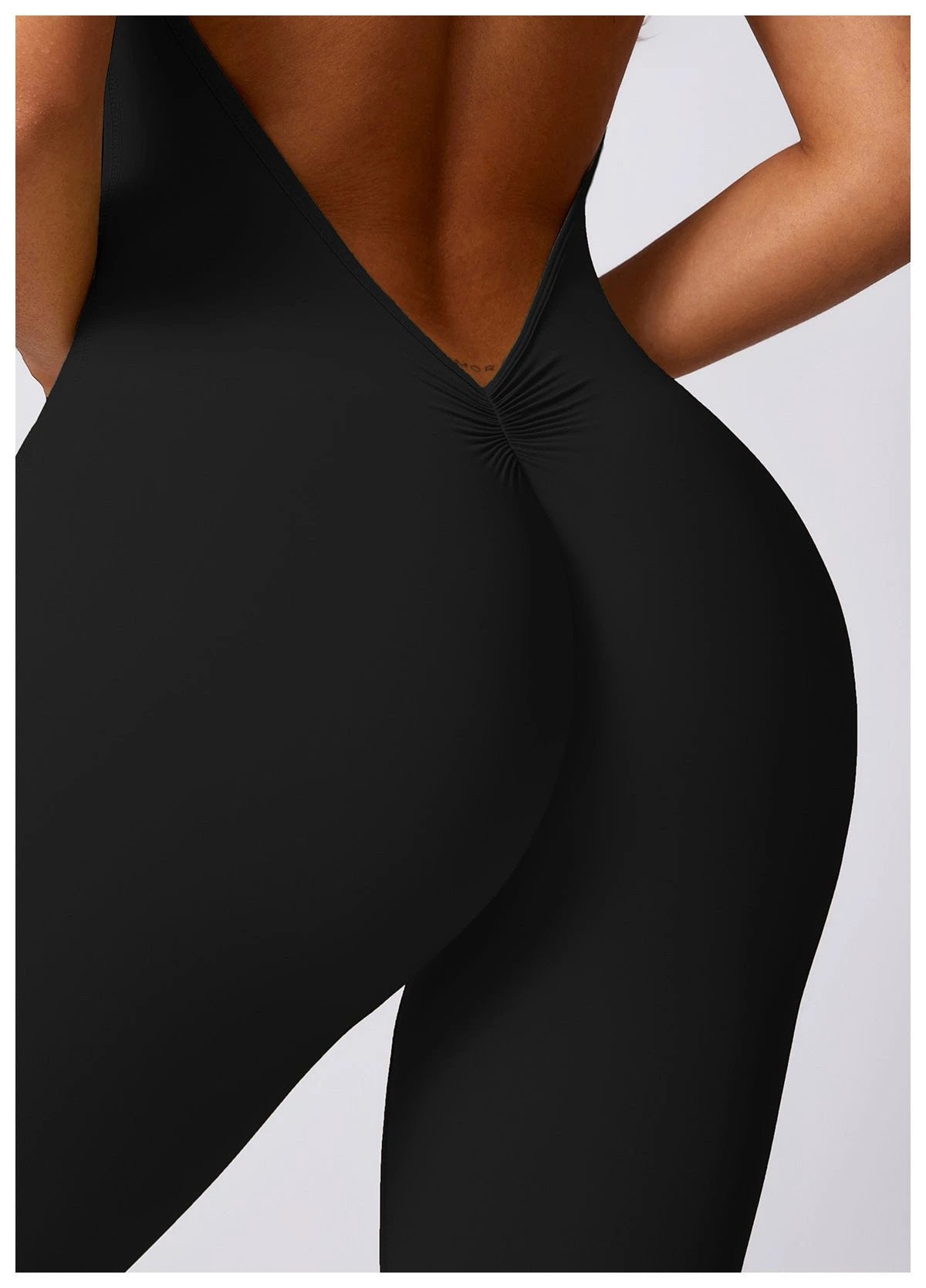 Beauty Back Yoga Jumpsuit Women's Outdoor Running Tight Sports Quick-drying Workout Clothes by GJG Denim