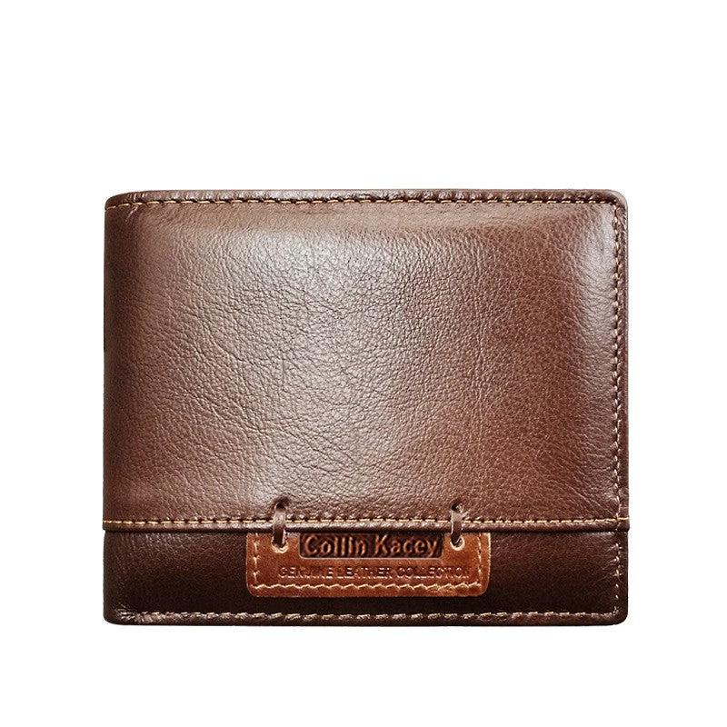 Men's Short Cowhide Wallet by GJG Denim