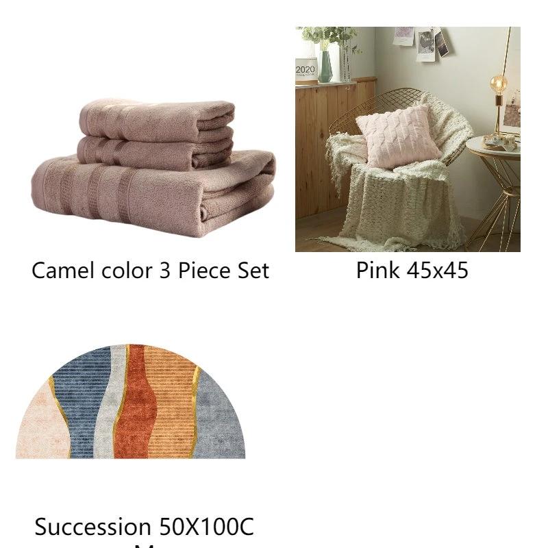 Bamboo Towel Set - Antibacterial And Hypoallergenic by GJG Denim