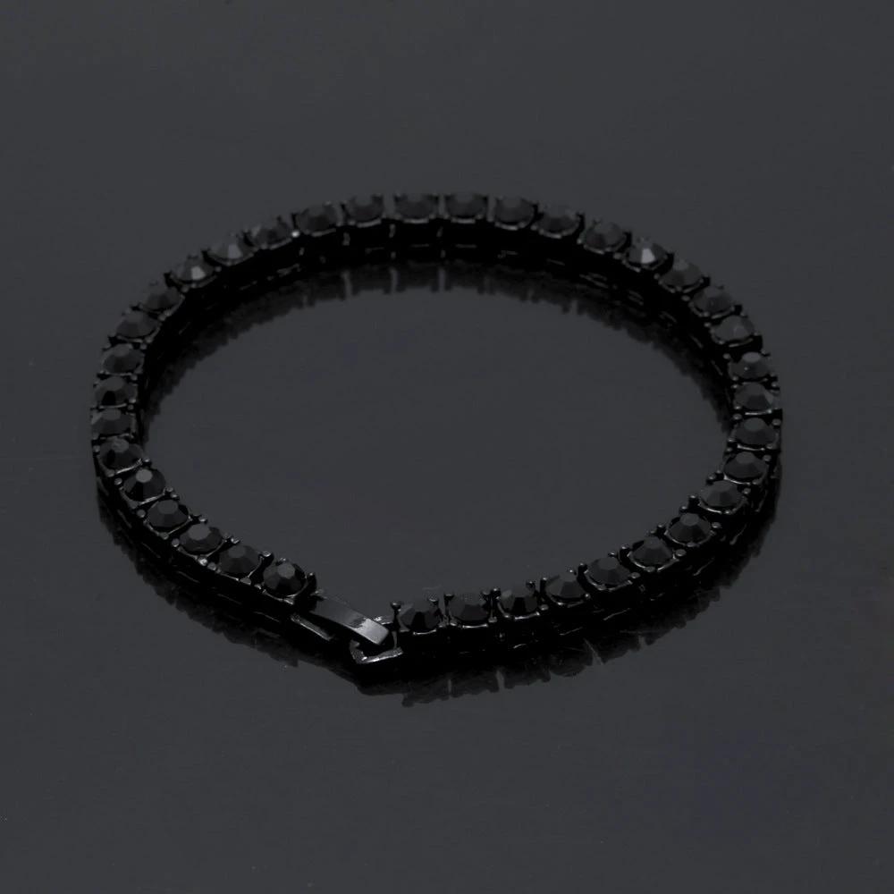 Tin Alloy Iced Bracelet For Men by GJG Denim