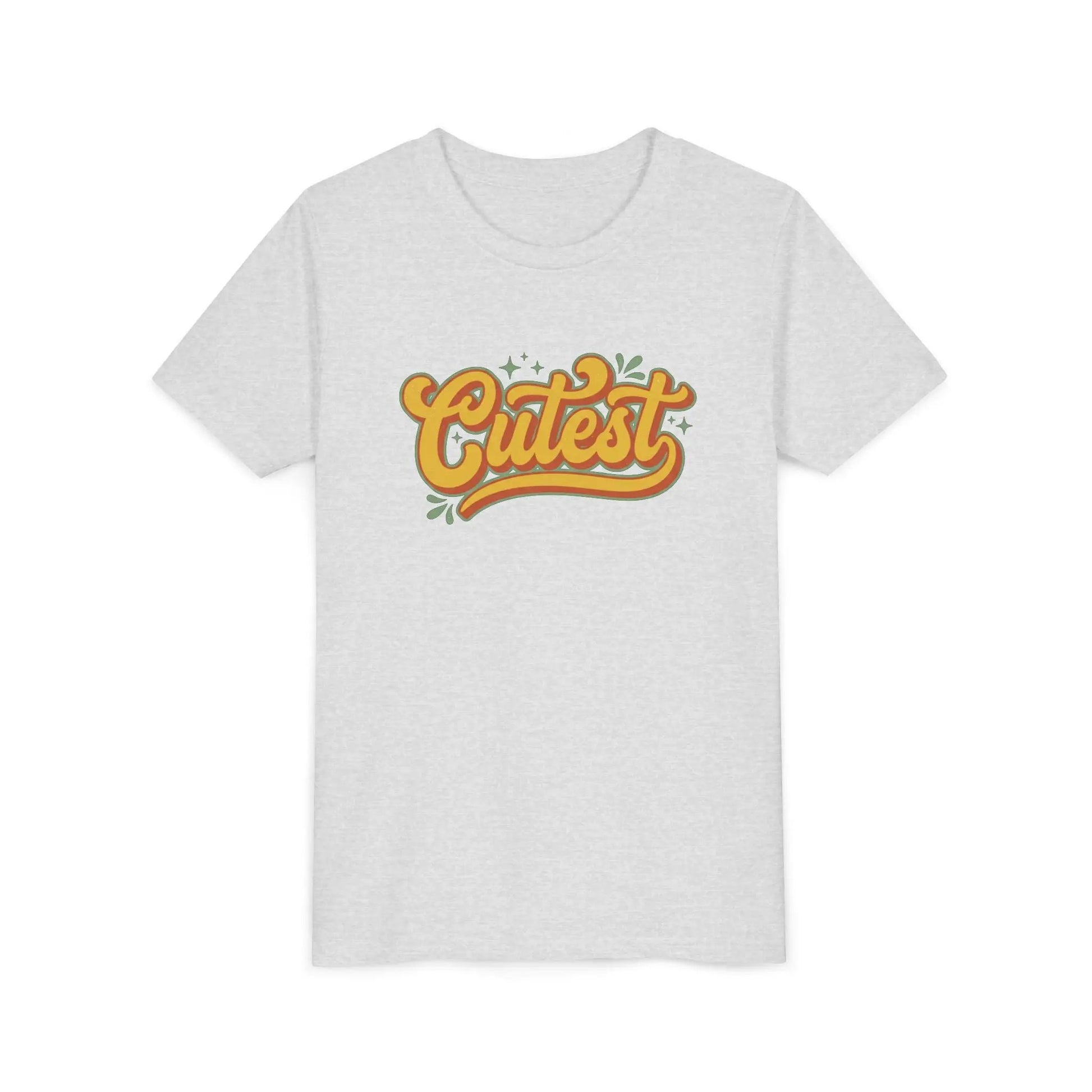 Cutest Youth Tee — Retro Script Kids T‑Shirt by Printify