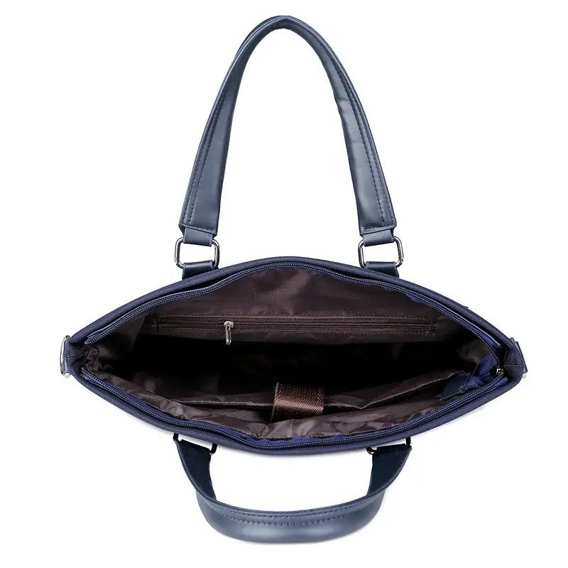 Men's Oxford Cloth Shoulder Crossbody Bag by GJG Denim