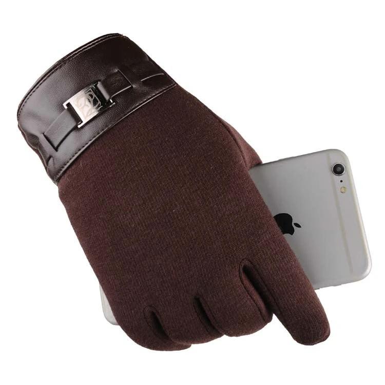 Men's Touchscreen Gloves by GJG Denim