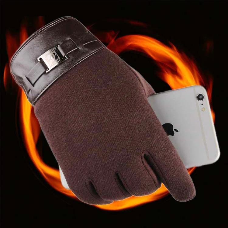 Men's Touchscreen Gloves by GJG Denim
