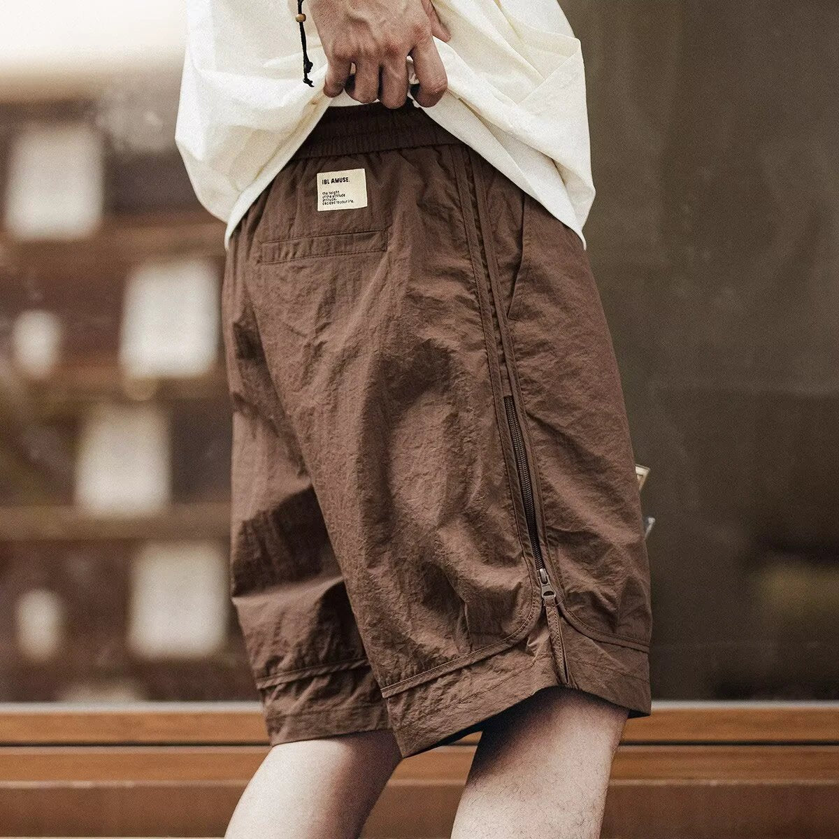 Men's Loose Breathable Casual Shorts by GJG Denim