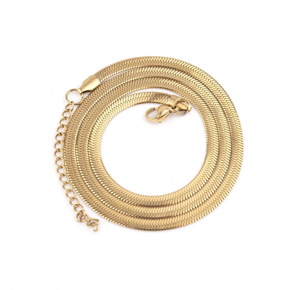 Simple Titanium Steel Blade Necklace For Men by GJG Denim