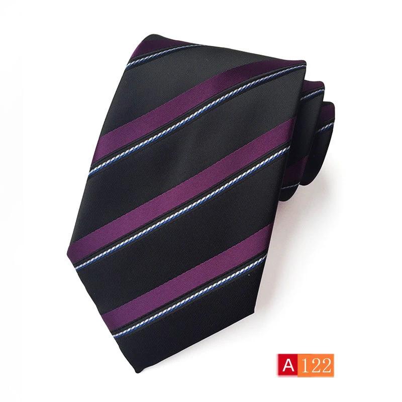 Men's Casual Formal Wear Polyester Jacquard Tie by GJG Denim