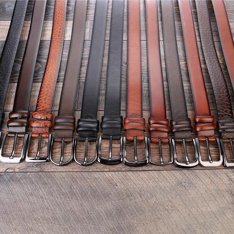 Men's Business Casual Belt by GJG Denim