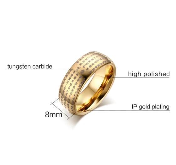 Unique Men's Dome Rings by GJG Denim