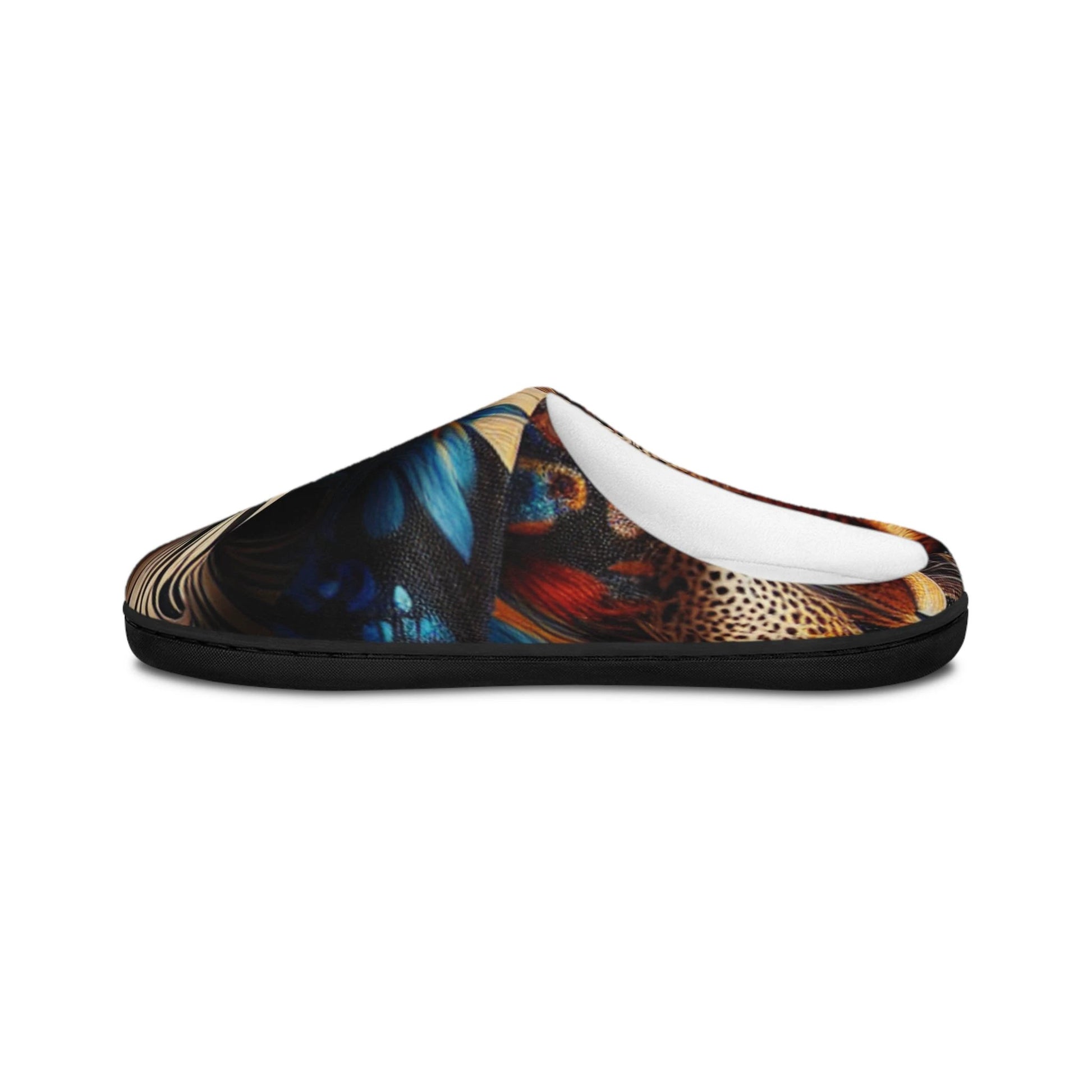 Stylish Women's Indoor Slippers, Cozy Footwear, Gift for Her, Unique Home Slippers, Comfortable House Slide-On Shoes by Printify