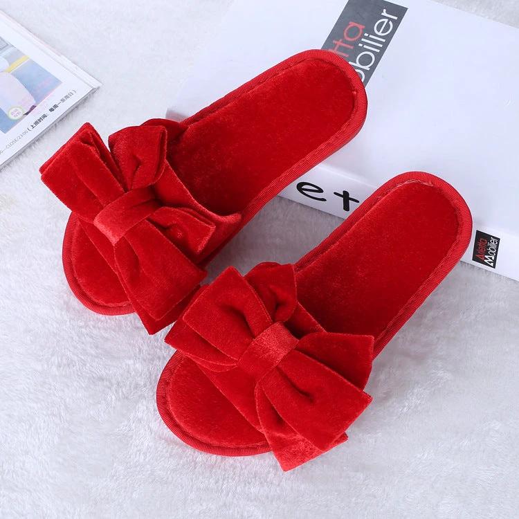 plush slippers by GJG Denim