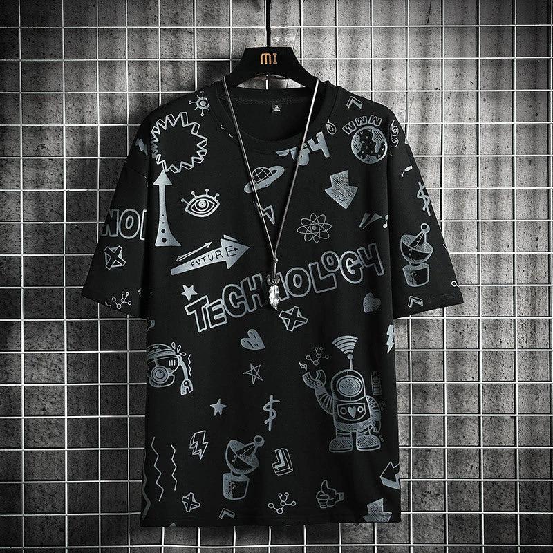 Men's Trendy Short Sleeve T-shirt by GJG Denim
