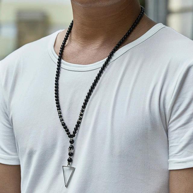 Tailxy Classic Arrow Pendant Necklace For Men Handmade by GJG Denim