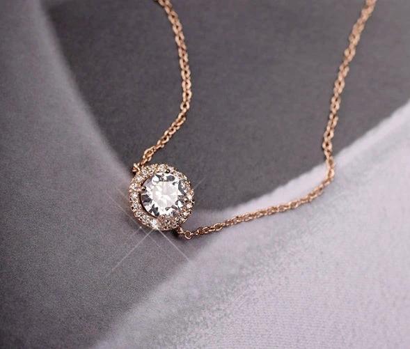 Round crystal anklets by GJG Denim