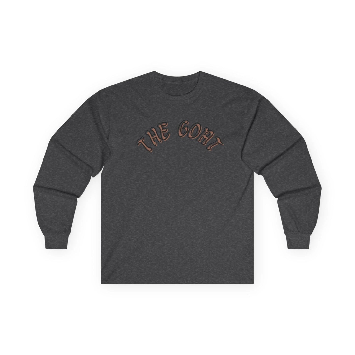 The GOAT Unisex Long Sleeve Tee, Casual Wear, Perfect for Sports Fans, Gift for Him or Her, Iconic Statement Shirt by Printify