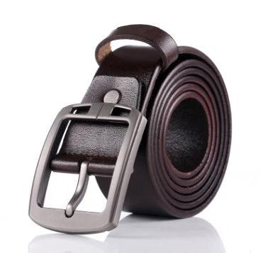 Men's Retro Leather Belt by GJG Denim