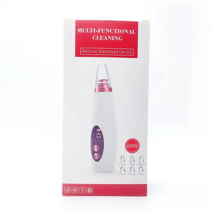 Blackhead Pore Vacuum Cleaner Nose Cleanser Blackheads Remover Blackhead Acne Removal Button Face Suction Beauty Skin Care Tool by GJG Denim