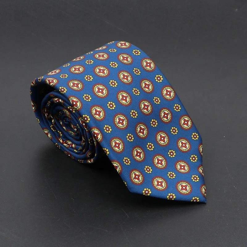 Men's Super Soft Bohemian Silk Ties by GJG Denim