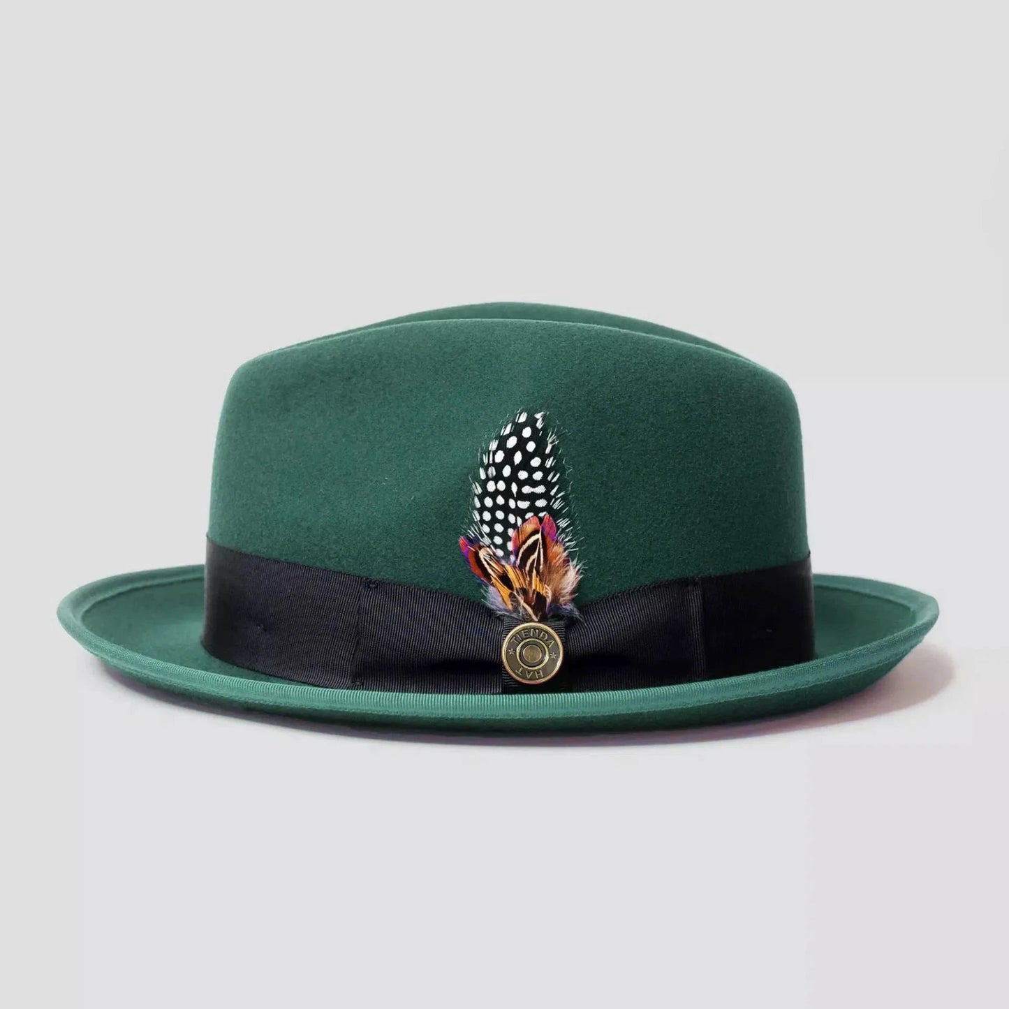 Fashion Bowknot Ribbon Sheep Felt Men's Hat by GJG Denim
