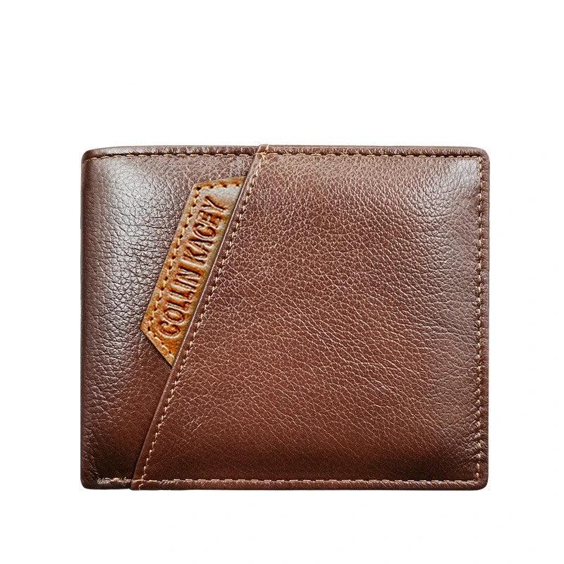 Men's Short Cowhide Wallet by GJG Denim