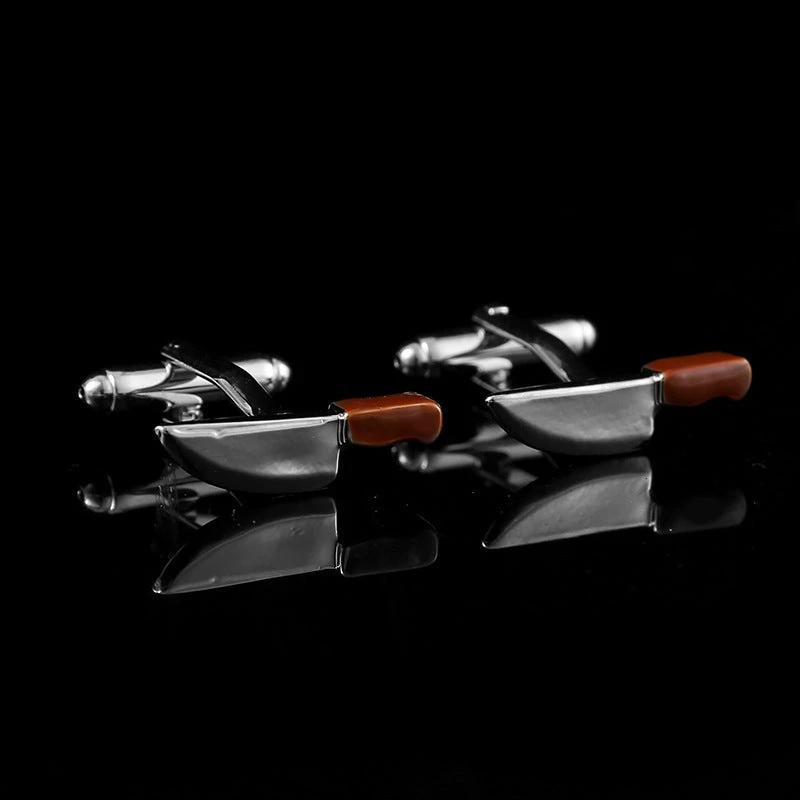 Titanium Steel Men's Cufflink by GJG Denim