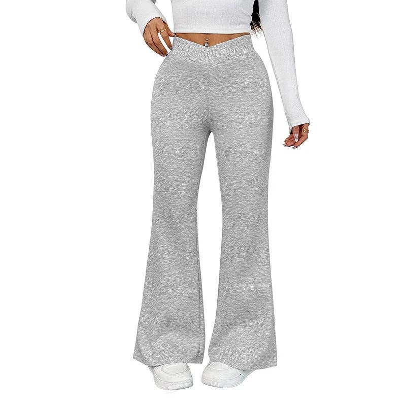 Women's Casual Daily Hot Girl Slim Fit Bootcut Trousers by GJG Denim