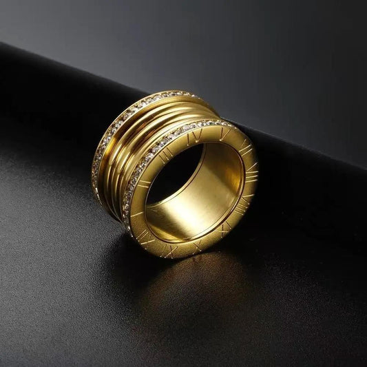 Titanium Steel Ring For Men by GJG Denim