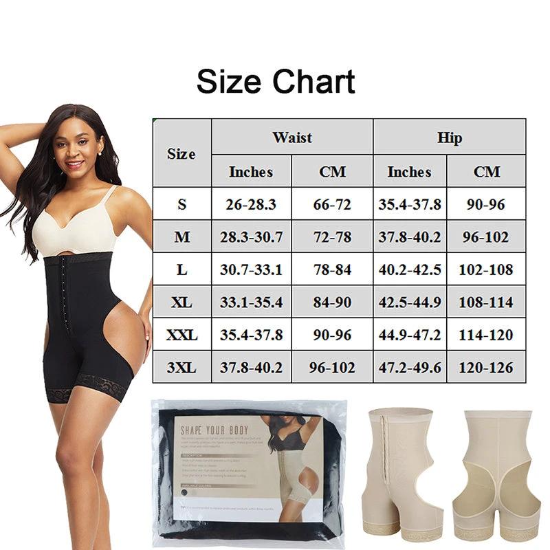 Women Shapewear High Waist Butt Lifter Tummy Control Underwear Workout Waist Trainer Corset by GJG Denim
