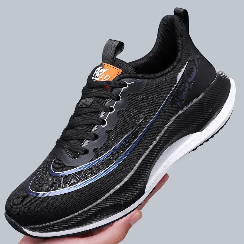 Men's Breathable Soft-soled Mesh Surface Trendy Running Shoes by GJG Denim