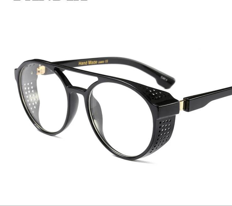 Frosted Retro Double Beam Sunglasses For Men by GJG Denim