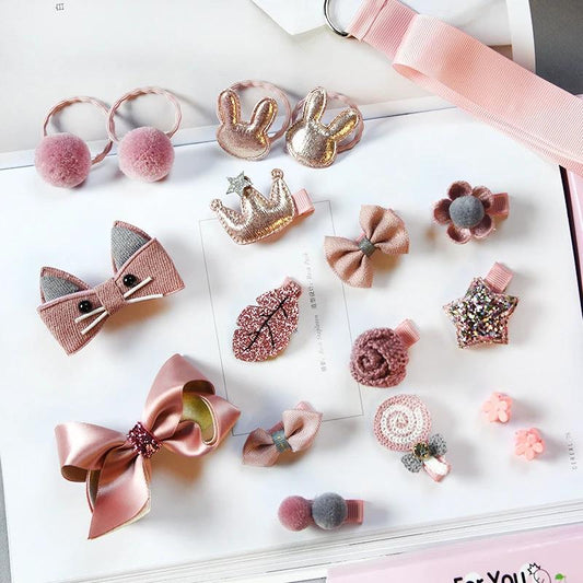 Girls hair accessories set by GJG Denim