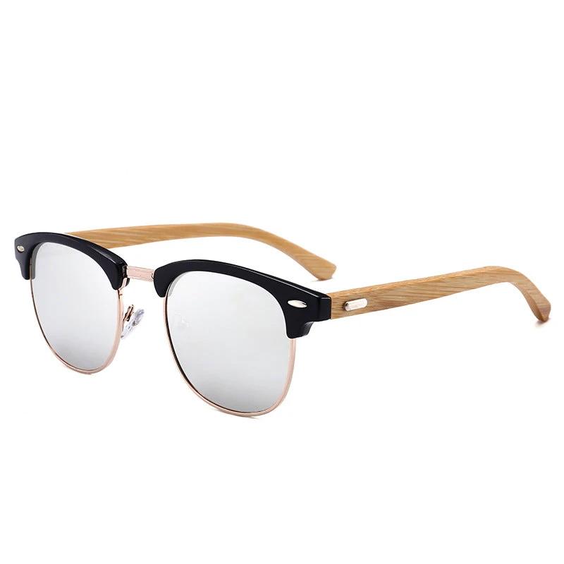 Men's Bamboo Colorful Sunglasses by GJG Denim