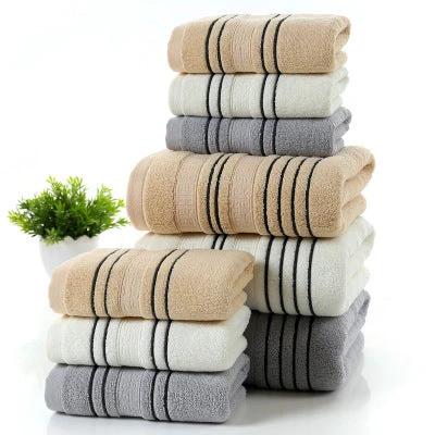 Household Pure Cotton Towel Towel Bath Towel by GJG Denim