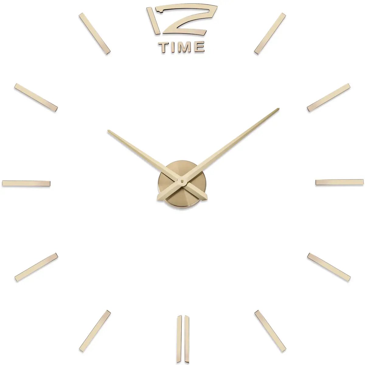 Creative Fashion Home Decor Acrylic Wall Clock by GJG Denim