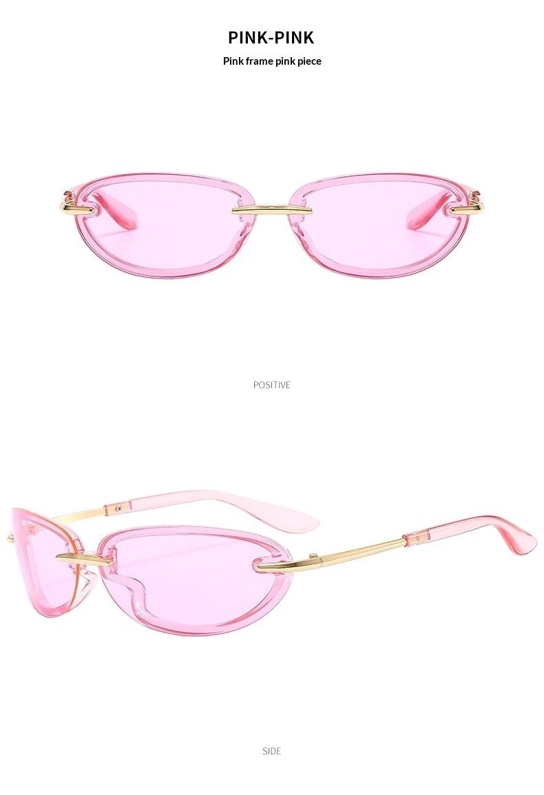 Fashion Plastic Sports Glasses Sunglasses by GJG Denim