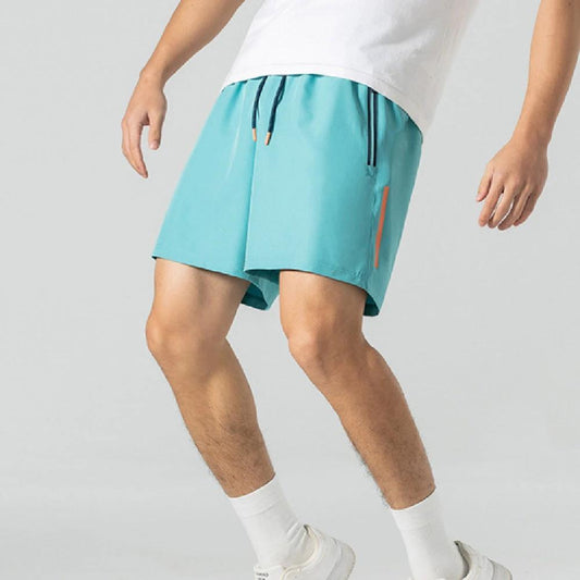 Fashion Personality Men's Ice Silk Beach Pants by GJG Denim