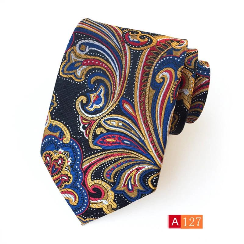 Men's Casual Formal Wear Polyester Jacquard Tie by GJG Denim