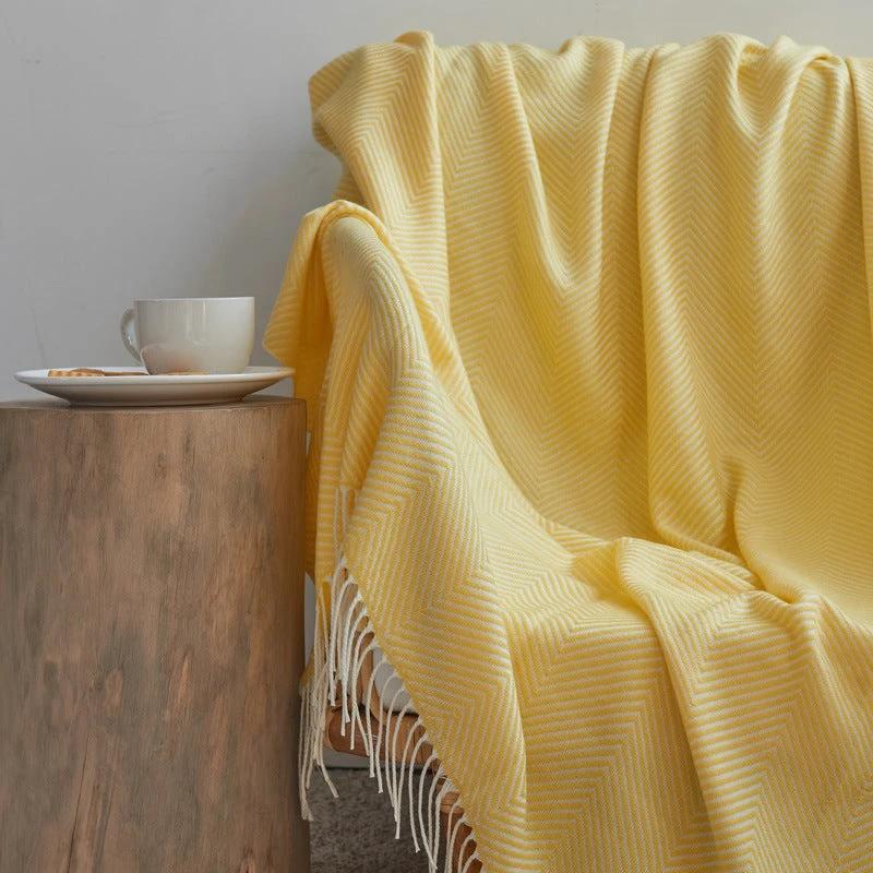 Double Towel Quilt Blanket by GJG Denim