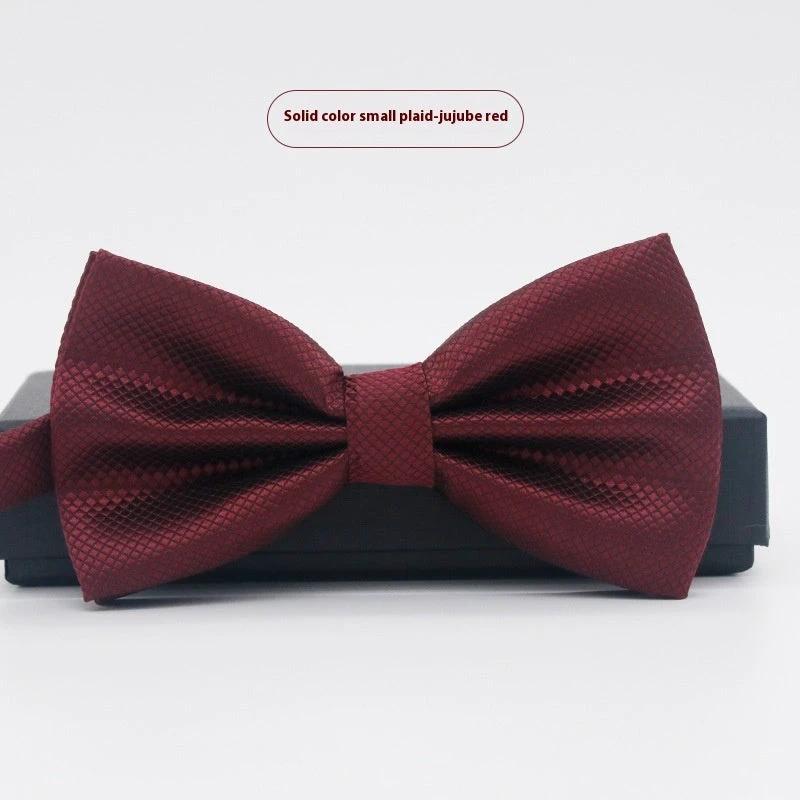 Men's Solid Color Bow Tie by GJG Denim