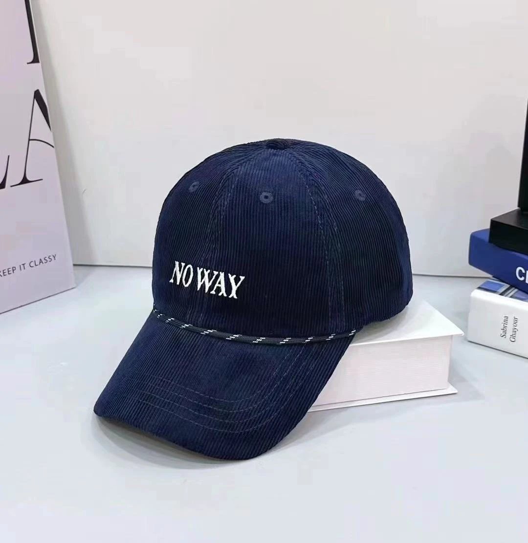 Wide-brim Baseball Cap For Men by GJG Denim